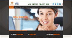 Desktop Screenshot of msphitect.com.my